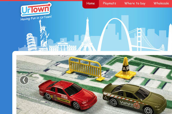 UrTown Website Screenshot